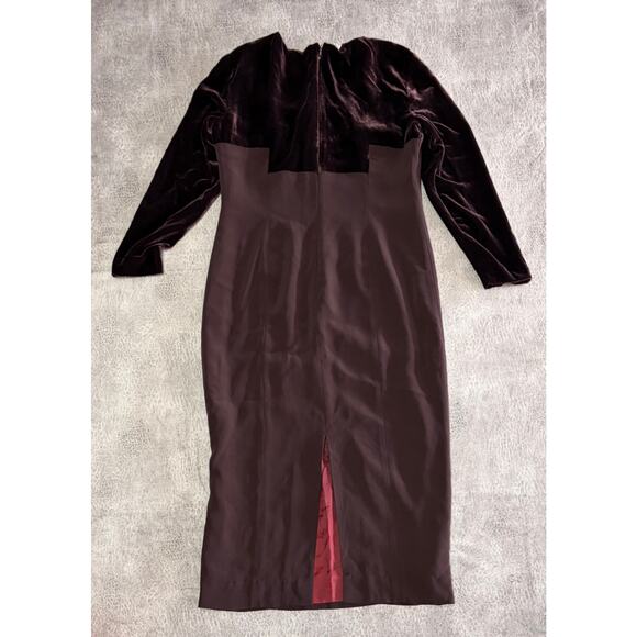 Vintage Jones New York Velvet Maxi Dress - Picture 6 of 6